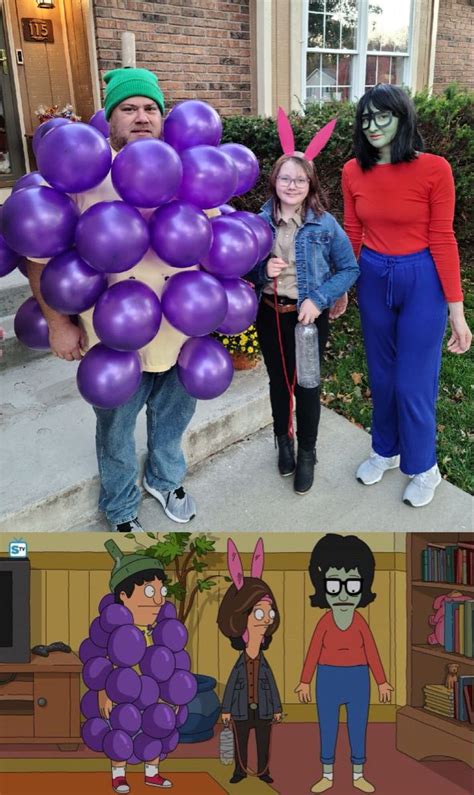 Bob’s Burgers Halloween Costumes | Bob's burgers halloween costume, Bob ...