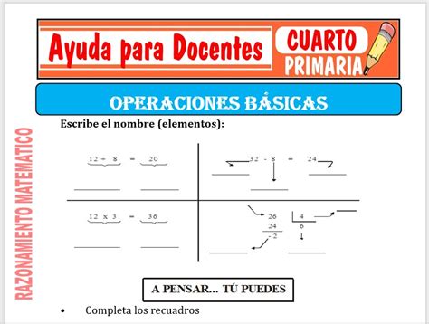 Subir cola mezcla cuales son las 6 operaciones basicas pueblo Imbécil eco