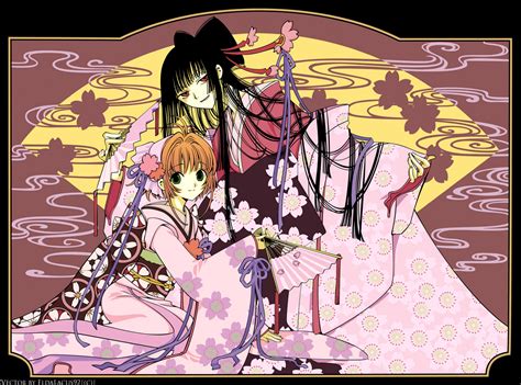 Clamp Ichihara Yuuko Japanese Clothes Kimono Sakura Tsubasa Tsubasa