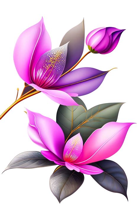 2 Hosted At ImgBB Botanical Flower Art Flower Art Images Flowers