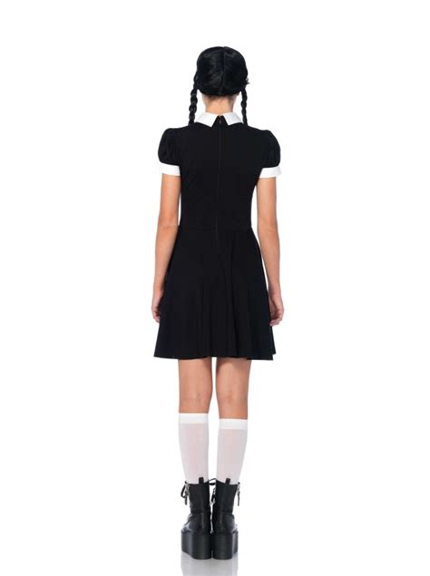 Leg Avenue Lingerie Wednesday Addams Costume Due Pezzi