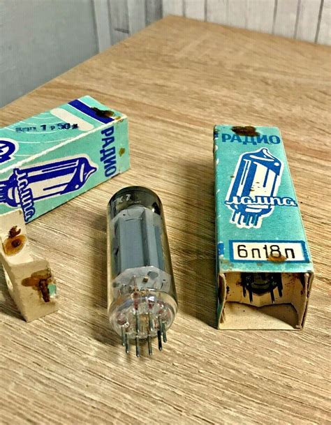 P P Pcs El Soviet Pentode Vacuum Tubes New Nos