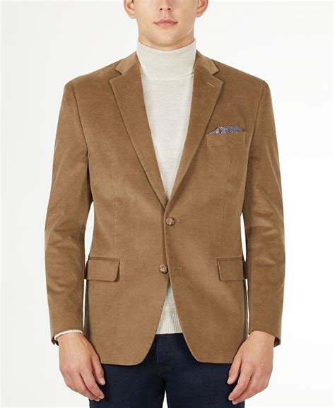 Lauren Ralph Lauren Mens Classic Fit Ultraflex Corduroy Sport Coat