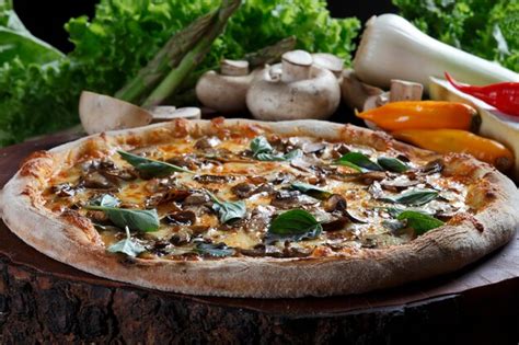 Premium Photo Pizza Mushroom