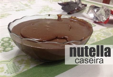 Nutella Caseira Creme De Avel S Veja A Receita