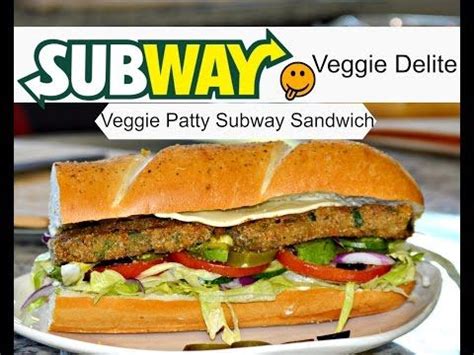 Subway Veggie Patty Sandwich How To Make A Subway Sandwich Subway