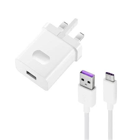 Official Huawei Supercharge W Mains Charger Usb C Charge Sync