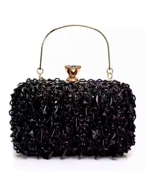 Bolsa Clutch Liage Festa Bordada Pedra Pedraria Brilhante Strass Alça