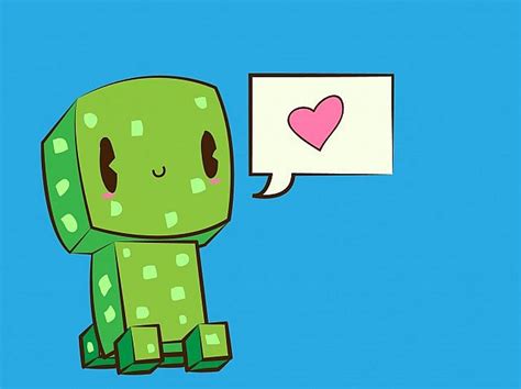 Cute Creeper Minecraft Blog