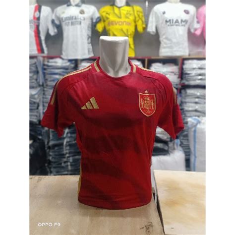 Jual JERSEY BOLA GO TIMNAS SPANYOL HOME EURO 2024 Shopee Indonesia