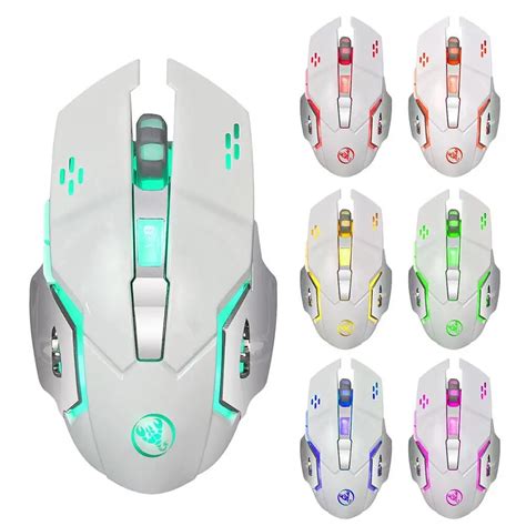 Aliexpress.com : Buy M70 2.4G Wireless Gaming Mouse 2400dpi Rechargeable 7 color Backlight ...