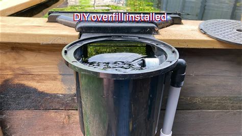 DIY KOI POND SKIMMER OVERFILL FITTED YouTube