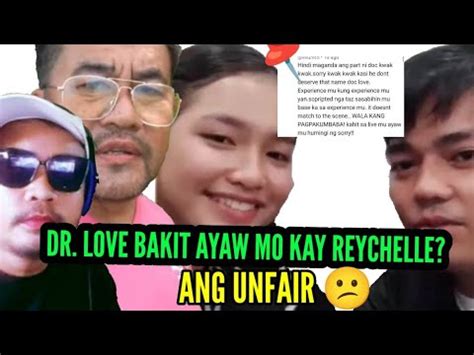 Doctor Love Nabash Dahil Hindi Nagsorry Kay Reychelle Youtube