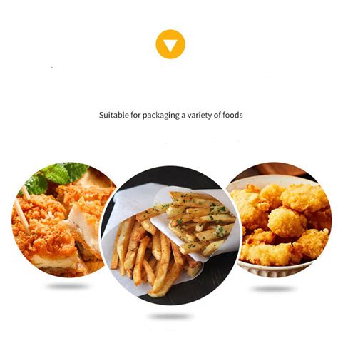 Custom Design Eco Friendly Snack French Fries Fried Chicken Restaurant