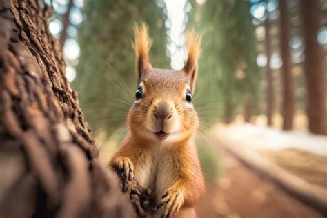 Cute Squirrel Wallpaper