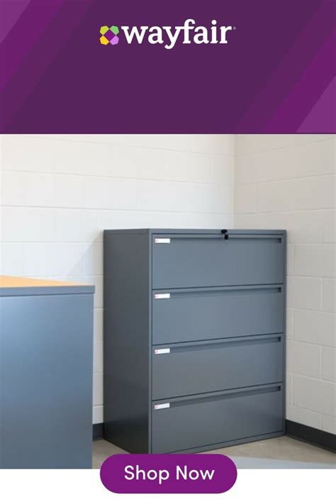 KI Furniture 700 Series 4 Drawer Lateral Filing Cabinet Wayfair