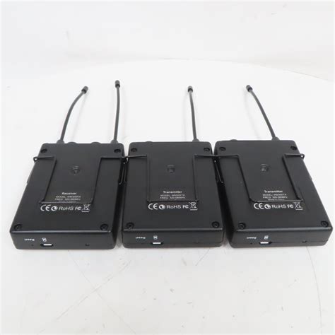 Comica CVM WM300 A 96 Channel UHF Dual Wireless Lavalier Microphone System