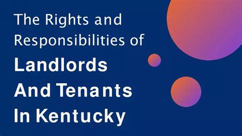 Ppt Explore Kentucky Landlord Tenant Law Rights And Responsibilities