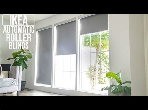 (1392) IKEA Roller Blinds Hands On Review And Install - First Impressions Of IKEA TRETUR ...