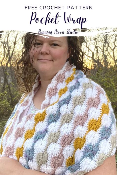 Free Pocket Wrap Crochet Pattern Banana Moon Studio