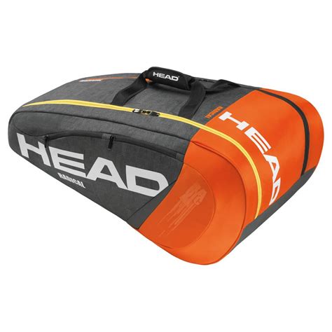 Head Radical Supercombi Tennis Bag Greyorange