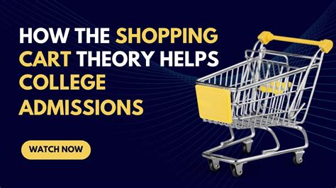 How The Shopping Cart Theory Helps College Admissions Jeremy