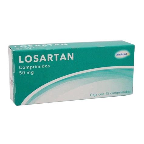 Losartan Medi Mart 50 Mg 15 Comprimidos Walmart