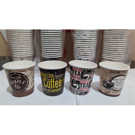 Jual Hot Cup Oz Hanya Body Gelas Kertas Kopi Isi Pcs Paper Cup