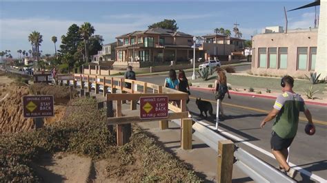 Urgent Repairs Made On Eroding Sunset Cliff Bluffs In San Diego