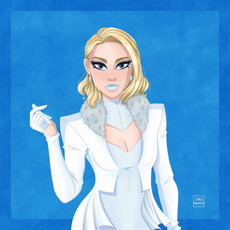 Emma Frost Fanart By Chris Nguyen Rxmen