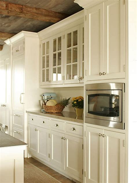 Simple And Elegant Cream Colored Kitchen Cabinets Design Ideas