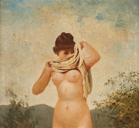 Lot 303 2 Adolphe Frederic Lejeune O P Nude Paintings Case Auctions