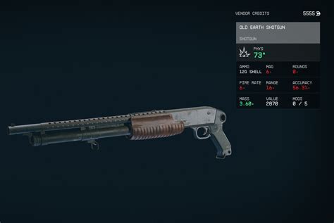 Starfield Best Shotguns Weapons Tier List Deltia S Gaming