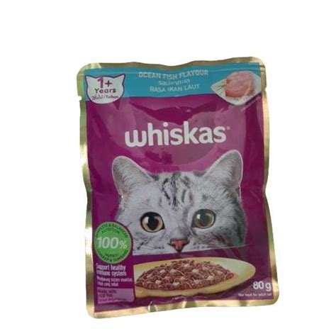 Jual Whiskas Adult Ocean Fish Flavour G Shopee Indonesia