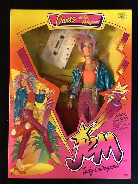 Danse Jem And The Holograms Doll In Box Vintage 1987 Hasbro Ebay Jem And The Holograms