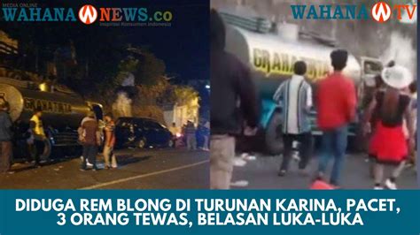 Innalillahi Suasana Suka HUT RI Ke 78 Menjadi Duka Truk Tangki Air