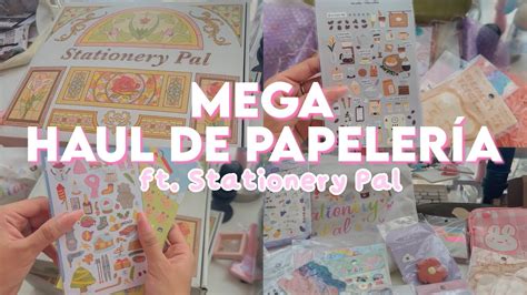 Mega Haul De Papeler A Ft Stationery Pal Youtube