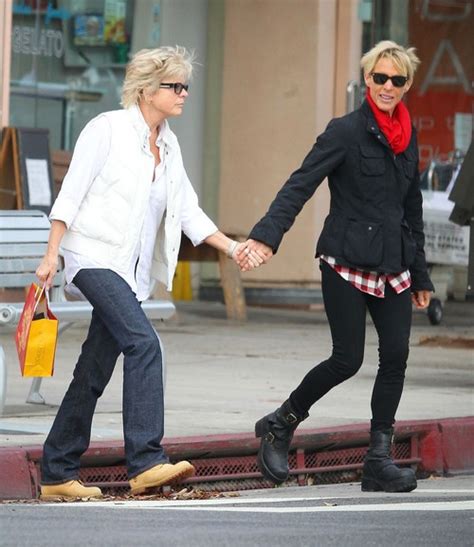 Exclusive... Meredith Baxter And Nancy Locke Shopping In Santa Monica | Celeb Dirty Laundry