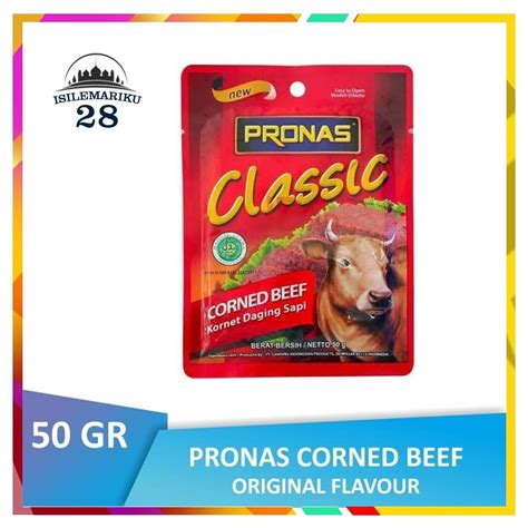 Jual Pronas Corned Beef Original Gr Shopee Indonesia