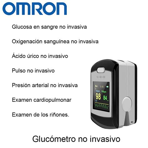 Medidor De Glucosa En Sangre No Invasivo Omron Medici N De Segundos