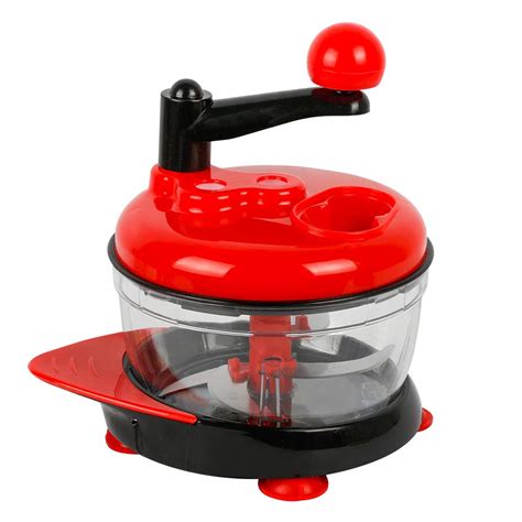 Amazon Momugs Cup Red Food Processor Manual Hand Powered Crank