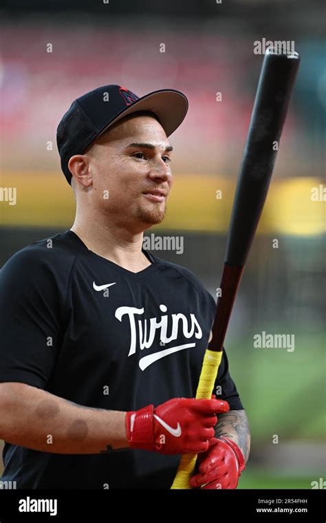 Minnesota Twins Catcher Christian Vazquez 8 Takes Batting Practice