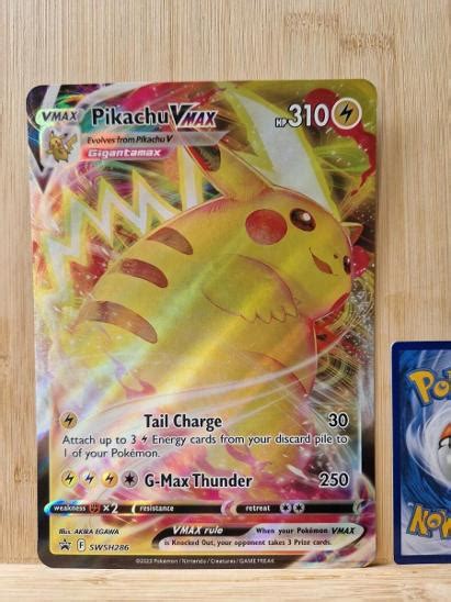 Pokemon Tcg Karty Pikachu Vmax Jumbo Promo Crown Zenith Aukro