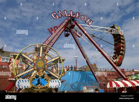 Fun Fair Rides At The Sea Side Bridlington Uk Stock Photo 4857056 Alamy