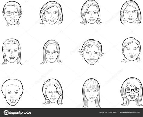 Female Face Drawing Images Cartoon : All tutorials feature original art ...