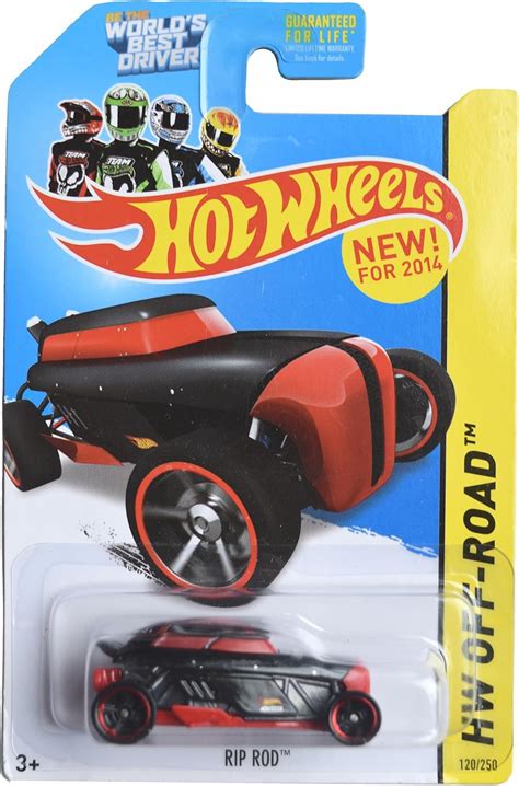 Amazon Hot Wheels Rip Rod Off Road Black Red Toys Games