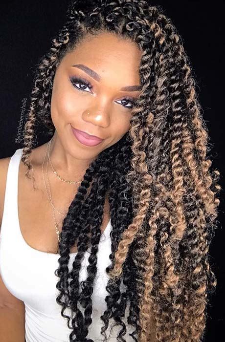 45 Gorgeous Passion Twists Hairstyles StayGlam