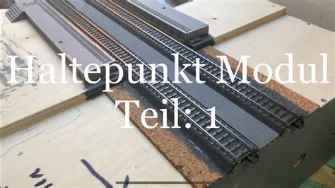 Bahnhofs Modul Teil Mit M Rklin C Gleis Modellbahn Bau Youtube