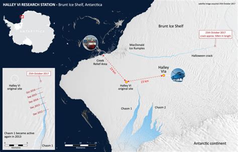 Antarctic Research Station To Close As Cracks In Ice Shelf Grow Yale E360