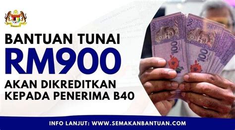 Bantuan Tunai Rm Akan Dikreditkan Kepada Penerima B Ini Senarai